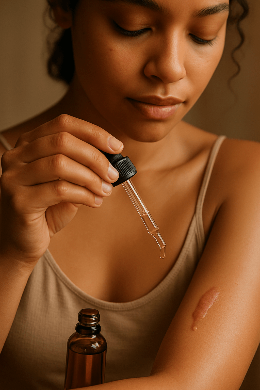 A Gentle Oil Blend for Scars & Keloid-Prone Skin