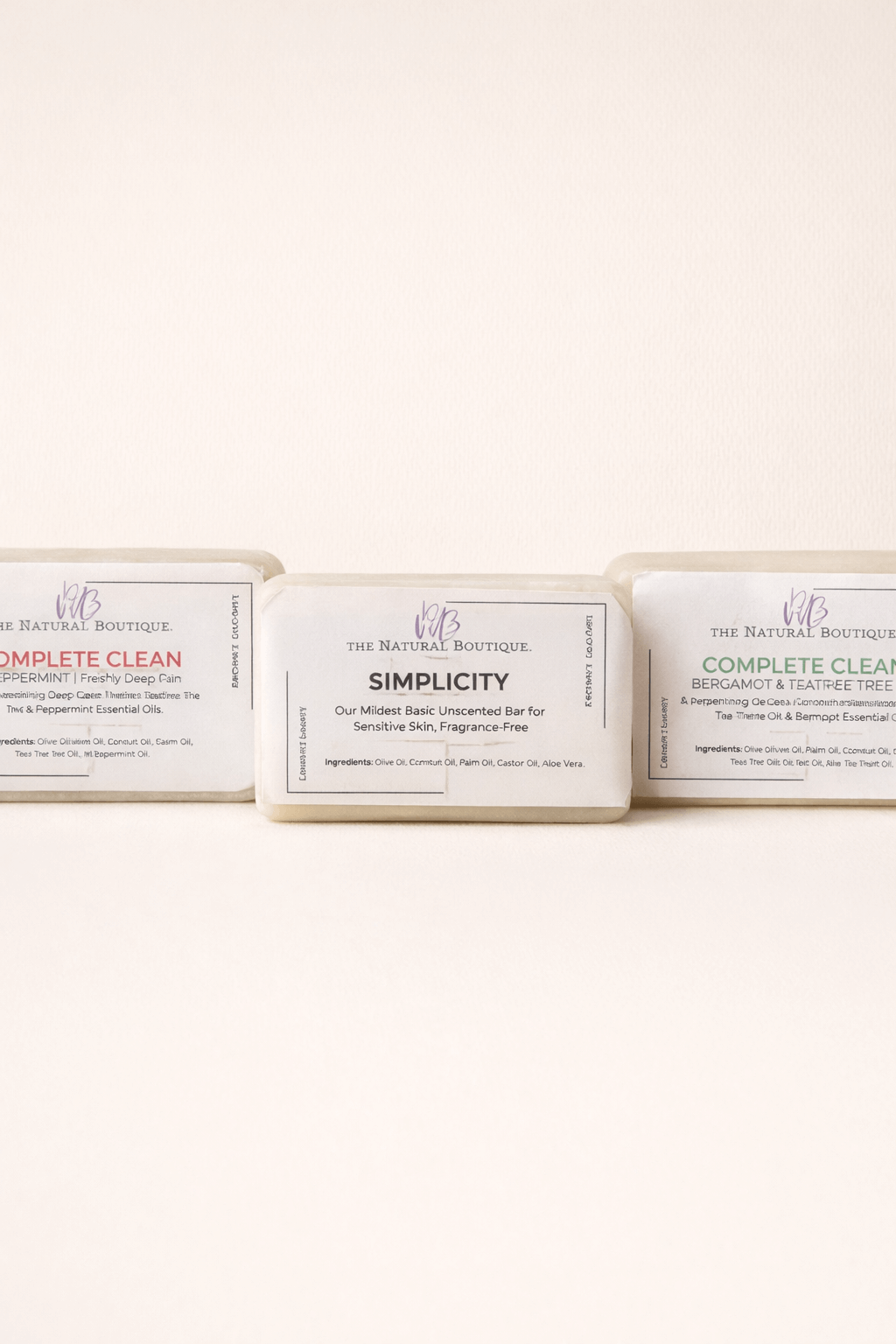 Clean & Calm Bar Soap Trio